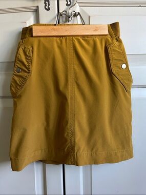 Athleta Mustard Yellow Active Skort